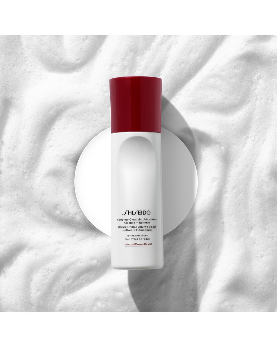 SHISEIDO ESSENTIALS COMPLETE CLEANSING MICROFOAM 180 ML 3