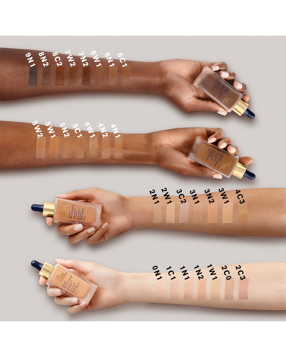 ESTÉE LAUDER FUTURIST SKINTINT SERUM FOUNDATION VLOEIBARE FOUNDATION MET SPF - LICHT & VOEDEND 4N1 Shell Beige 3