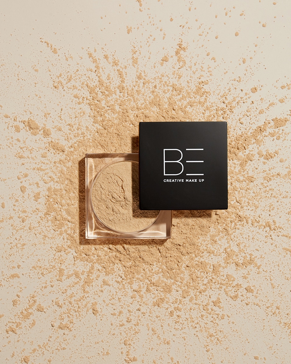 BE Creative Make Up SATIN SILK Loose setting en baking poeder MEDIUM 3