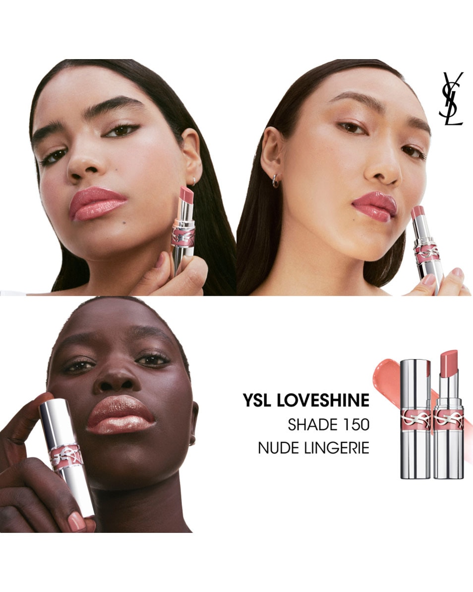 YVES SAINT LAURENT Ysl Loveshine Glanzende En Verzorgende Lippenstift - 150 NUDE LINGERIE 3