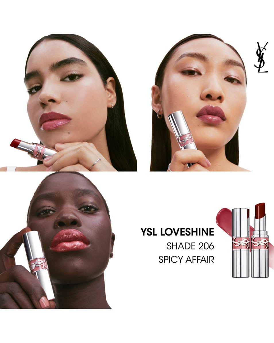 YVES SAINT LAURENT Ysl Loveshine Glanzende En Verzorgende Lippenstift - 206 206 SPICY AFFAIR 3