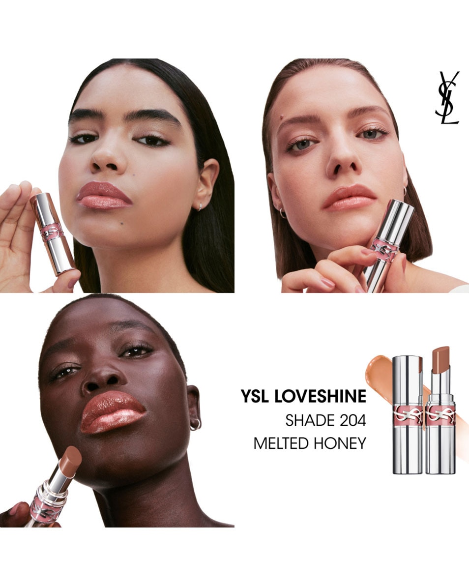 YVES SAINT LAURENT Ysl Loveshine Glanzende En Verzorgende Lippenstift - 205 205 NUDE SELF 3
