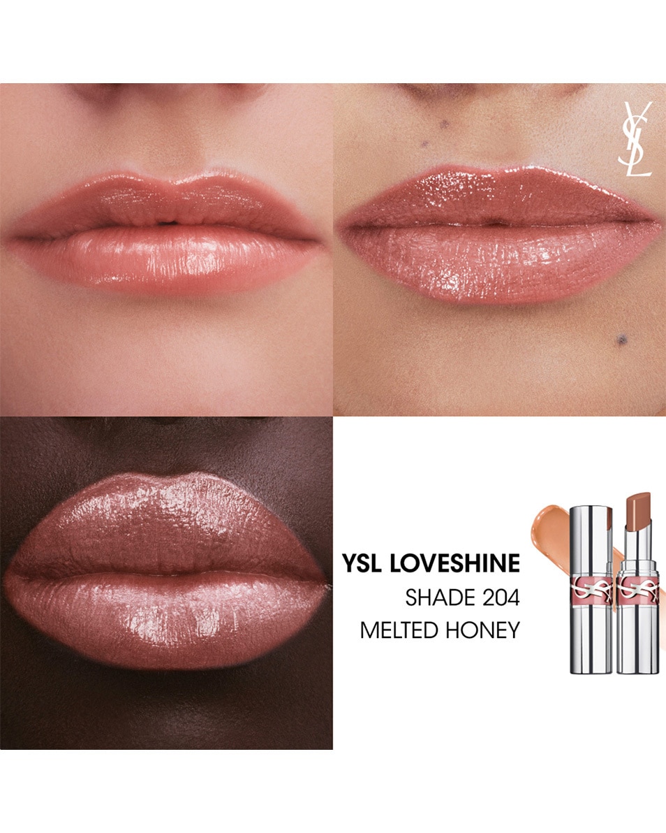 YVES SAINT LAURENT Ysl Loveshine Glanzende En Verzorgende Lippenstift - 204 204 MELTED HONEY 3