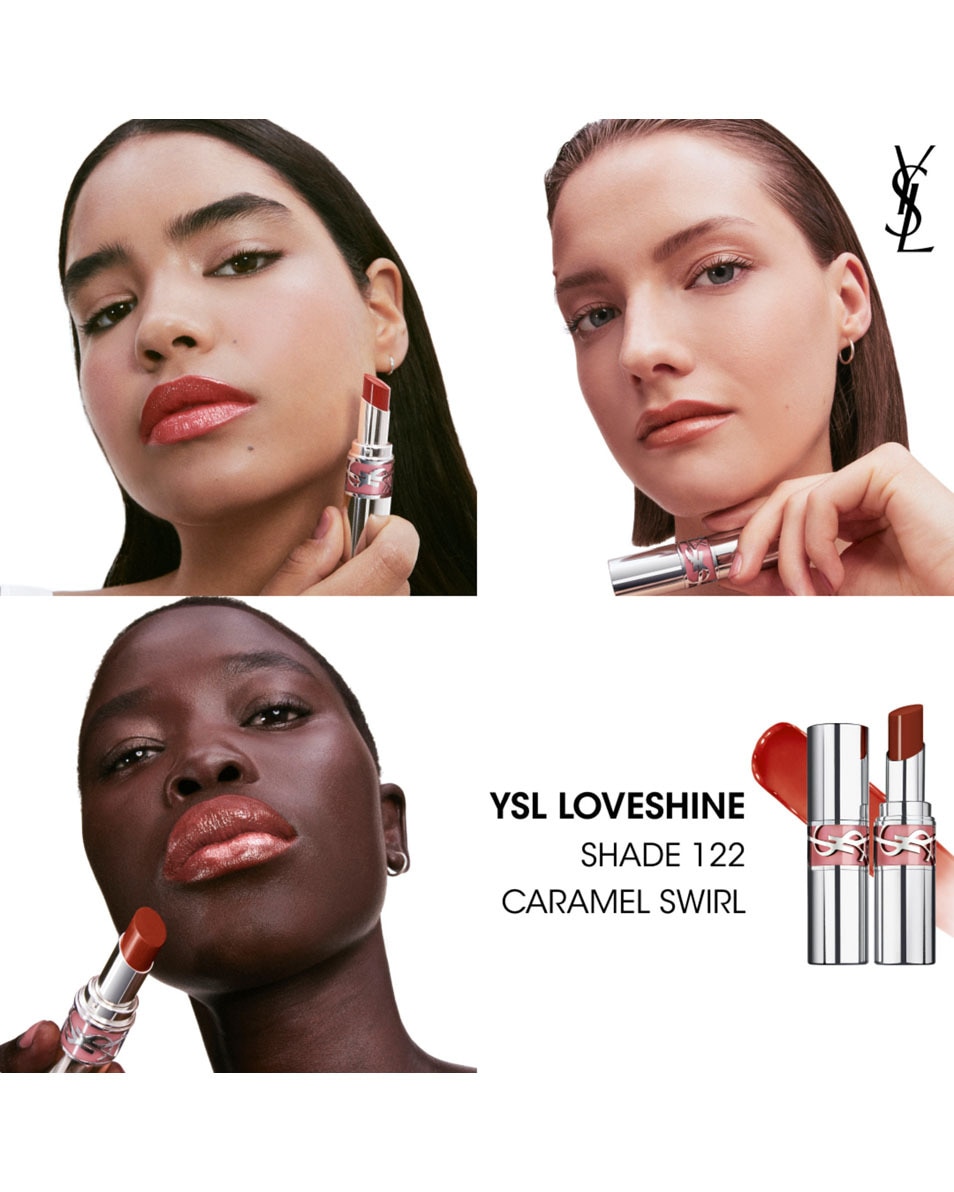 YVES SAINT LAURENT Ysl Loveshine Glanzende En Verzorgende Lippenstift - 122 122 CARAMEL SWIRL 3