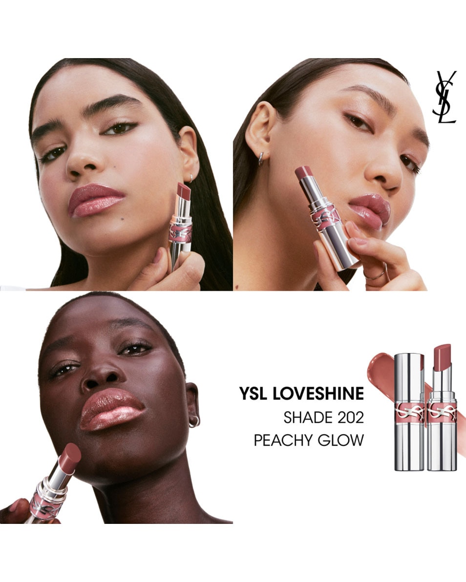 YVES SAINT LAURENT Ysl Loveshine Glanzende En Verzorgende Lippenstift - 202 202 PEACHY GLOW 3
