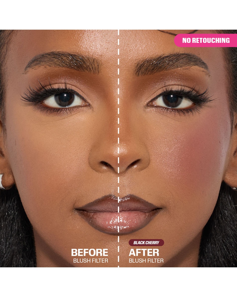 HUDA BEAUTY BLUSH FILTER LIQUID BLUSH BLACK CHERRY 3