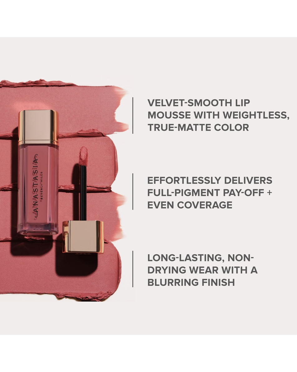ANASTASIA BEVERLY HILLS Lip Velvet Lipstick Pale Mauve 3