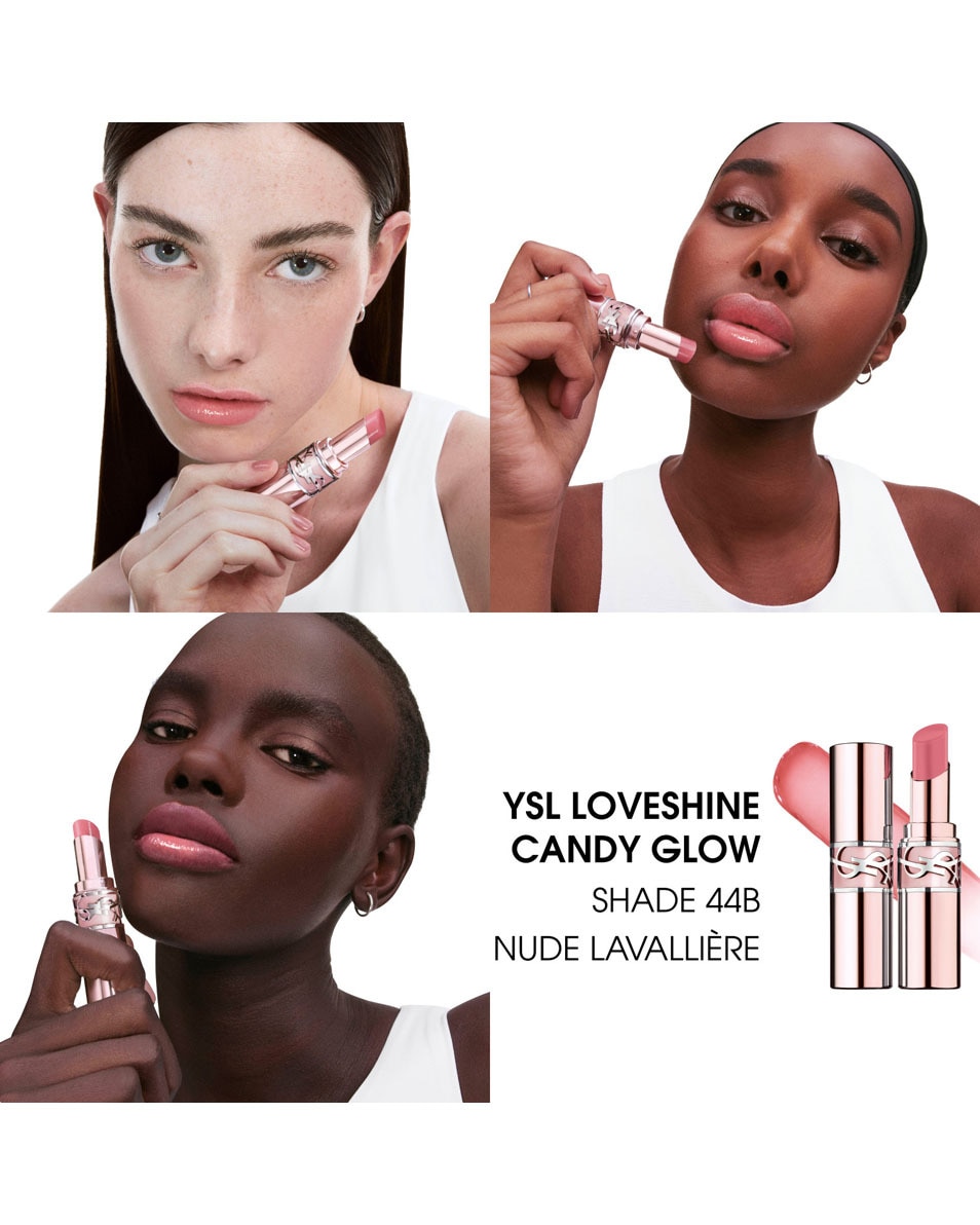 YVES SAINT LAURENT Ysl Loveshine Candy Glow Lip balm 44N Nude Lavalli re 3