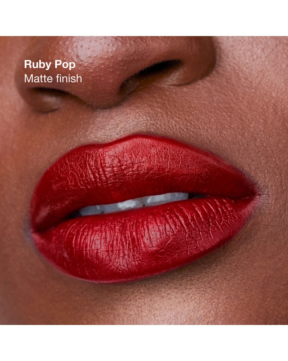 CLINIQUE Pop™ Longwear Lipstick Lippenstift - gepigmenteerd & volledig dekkende Ruby Pop 3