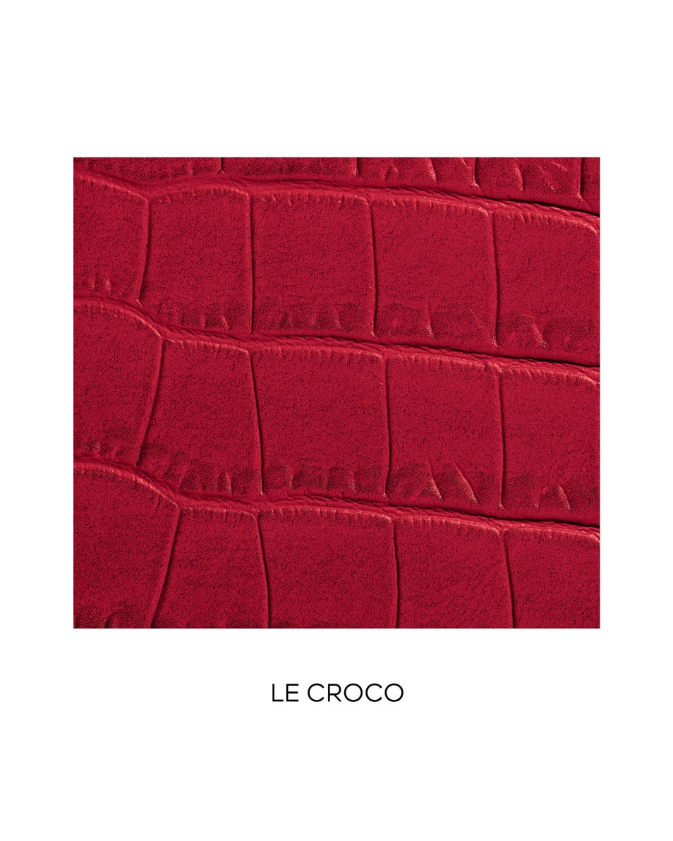 GUERLAIN ROUGE G De sierlijke case met een dubbel spiegeltje LE CROCO 3