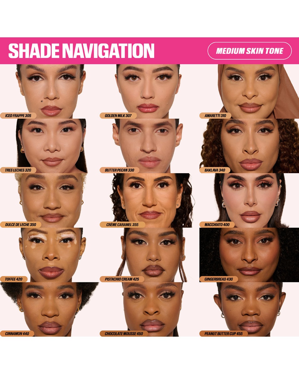 HUDA BEAUTY EASY BLUR NATURAL AIRBRUSH FOUNDATION 450 WARM - Chocolate Mousse 3