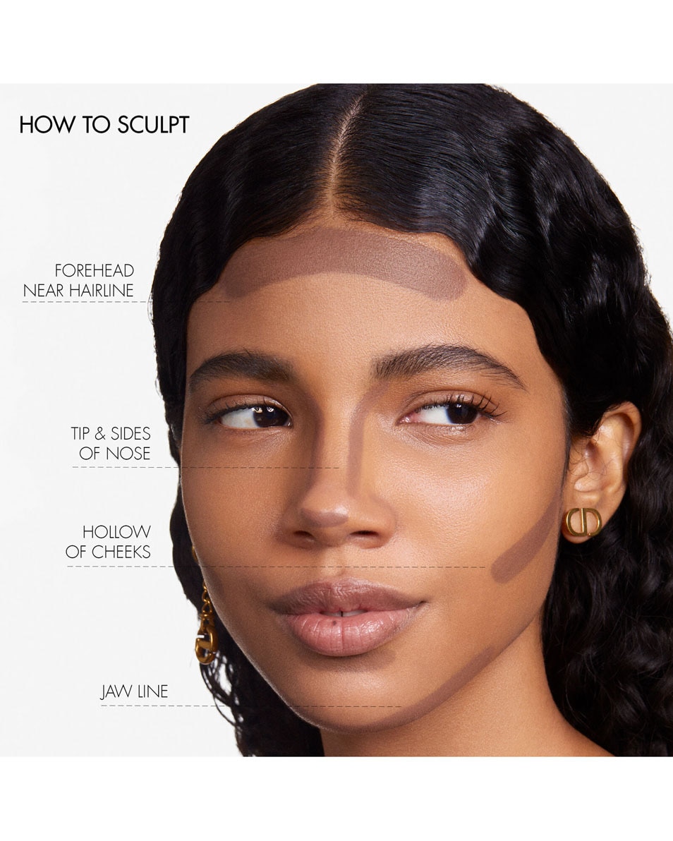 Sculpterende en bronzende stick voor de teint - natuurlijke perfectie - 24 u langhoudend en hydraterend