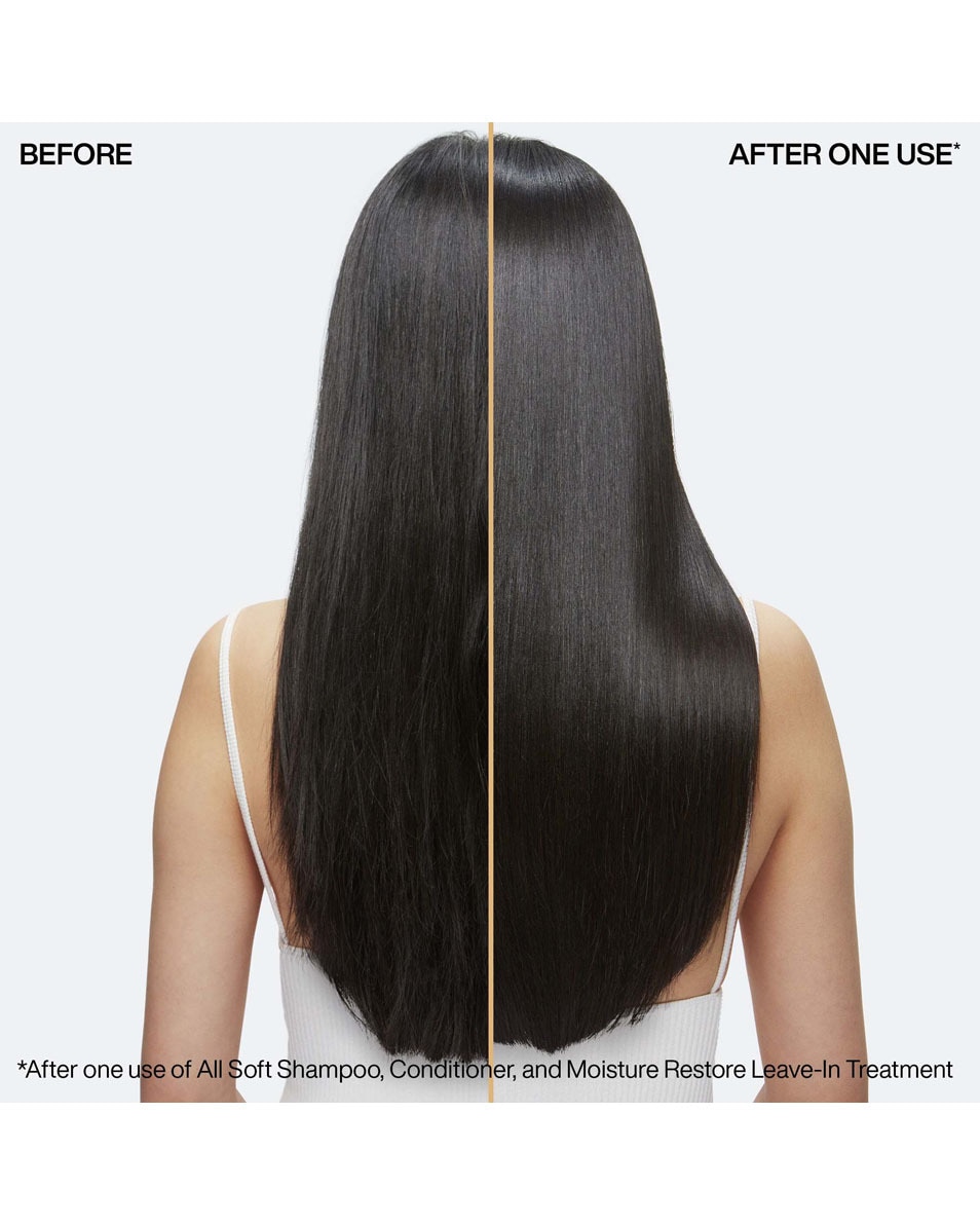 REDKEN All Soft Moisture restore leave-in treatment - verzacht droog haar 150 ML 3