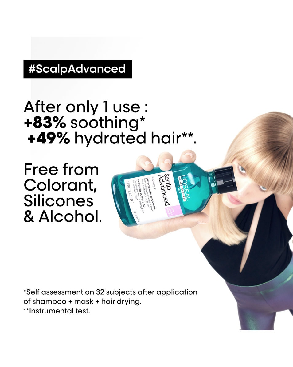 L'OREAL PROFESSIONNEL Scalp Advanced Anti-discomfort dermo-regulator shampoo 300 ML 3