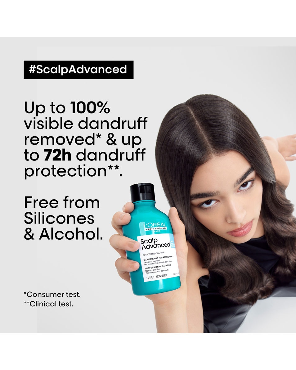 L'OREAL PROFESSIONNEL Scalp Advanced Anti-dandruff dermo-clarifier shampoo 300 ML 3