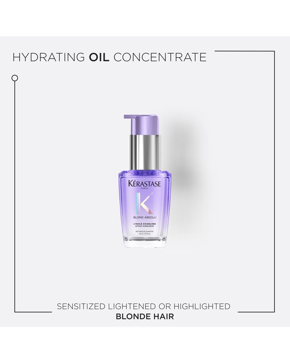 KÉRASTASE Blond Absolu L'Huile Cicagloss Herstellende haarolie - voor ontkleurd en blond haar 30 ML 3