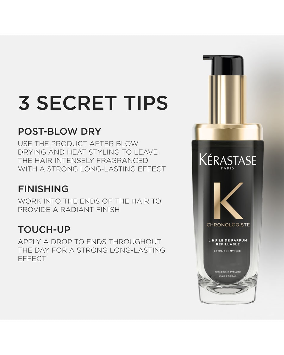 Navulbare Olie - voedende haarparfum - voor alle haartypes