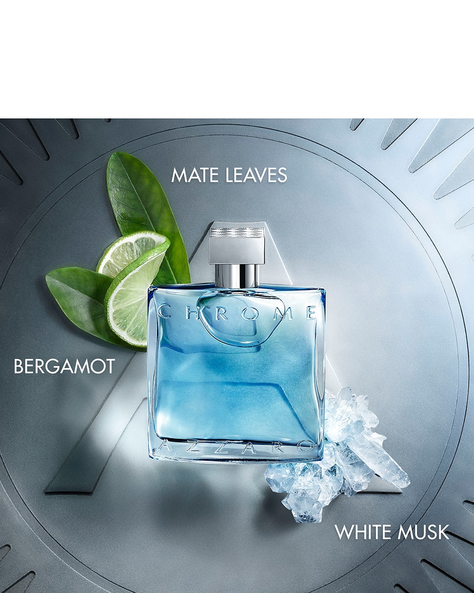 AZZARO CHROME EAU DE TOILETTE MANNEN 100 ML 3