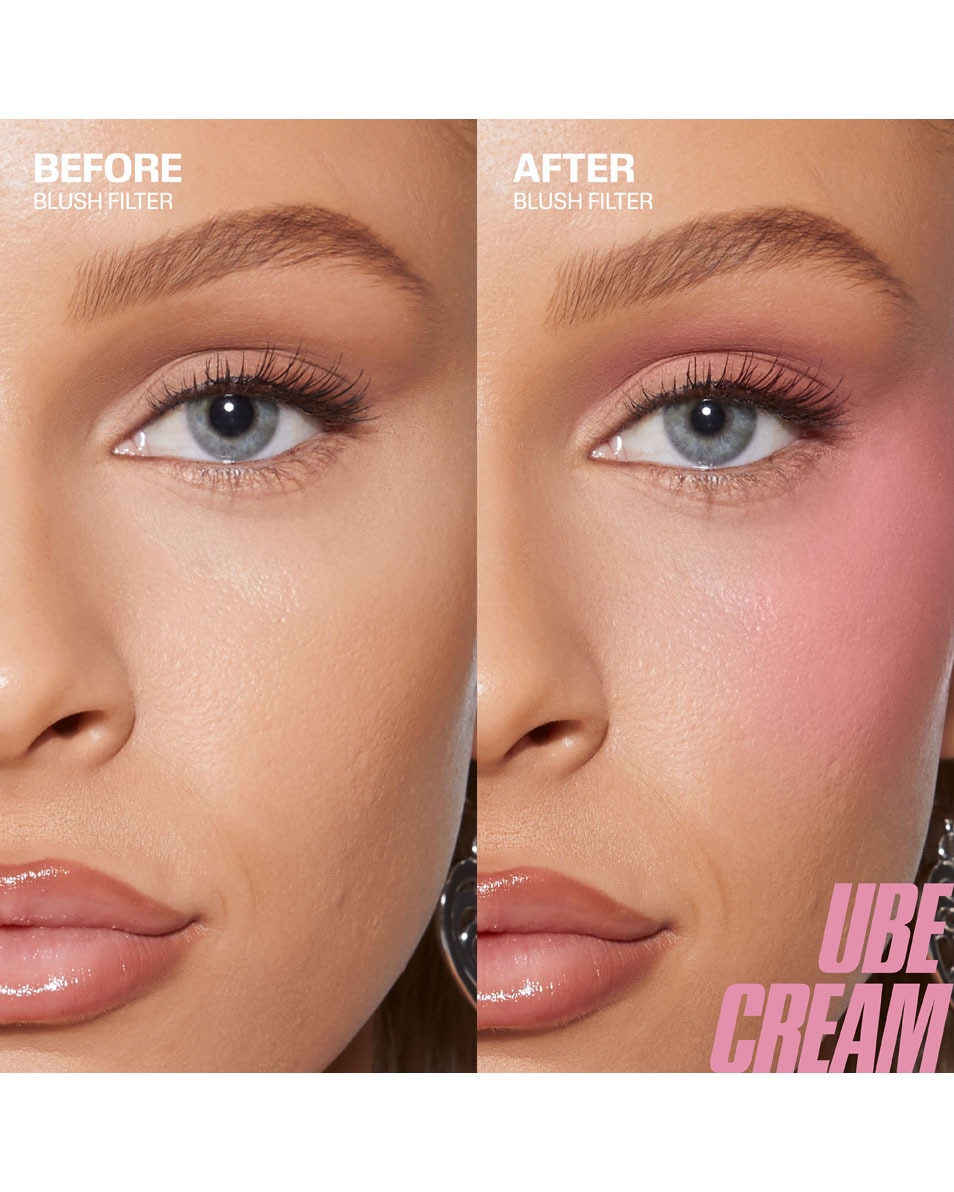 HUDA BEAUTY BLUSH FILTER LIQUID BLUSH UBE BIRTHDAY CAKE