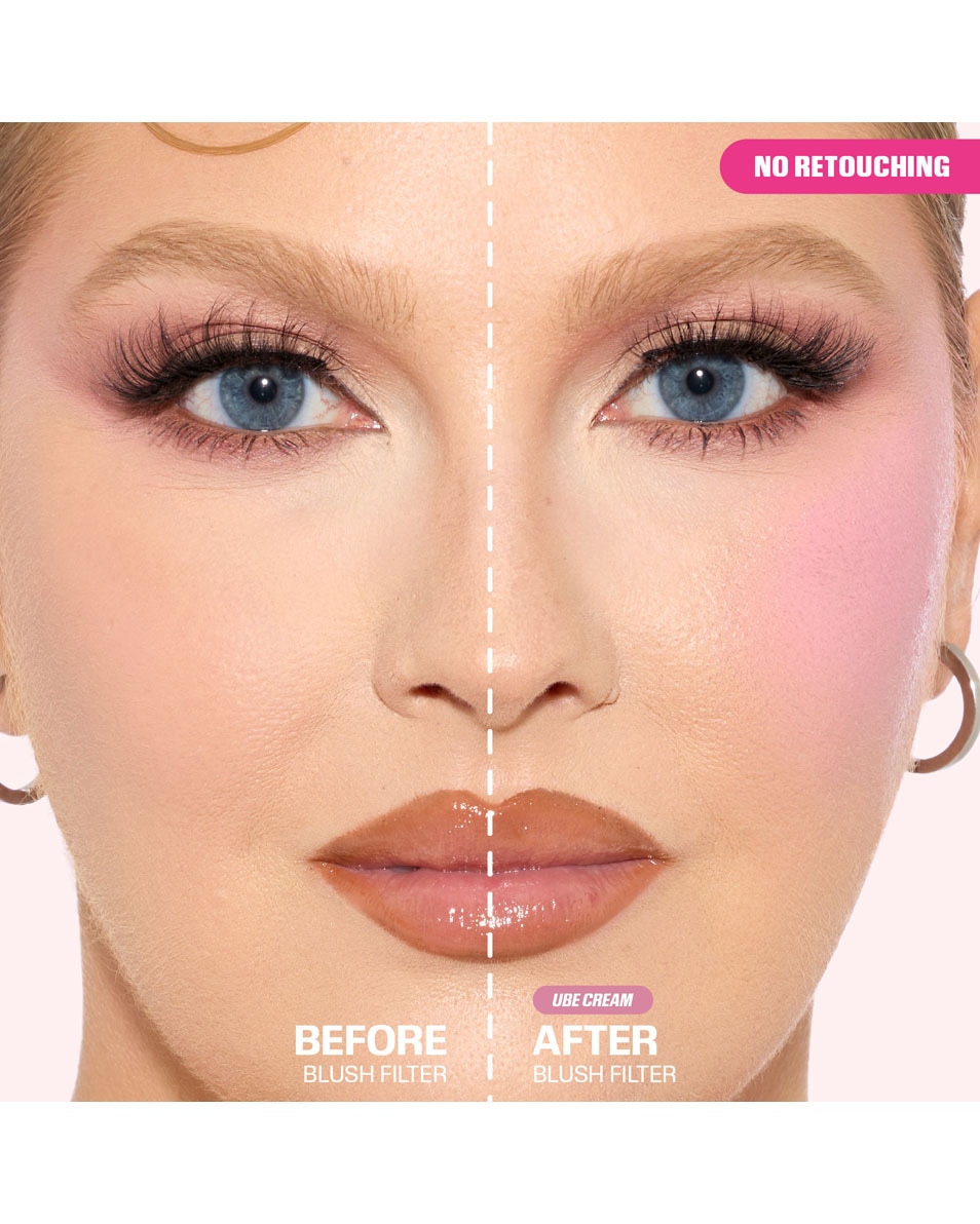 HUDA BEAUTY BLUSH FILTER LIQUID BLUSH UBE BIRTHDAY CAKE