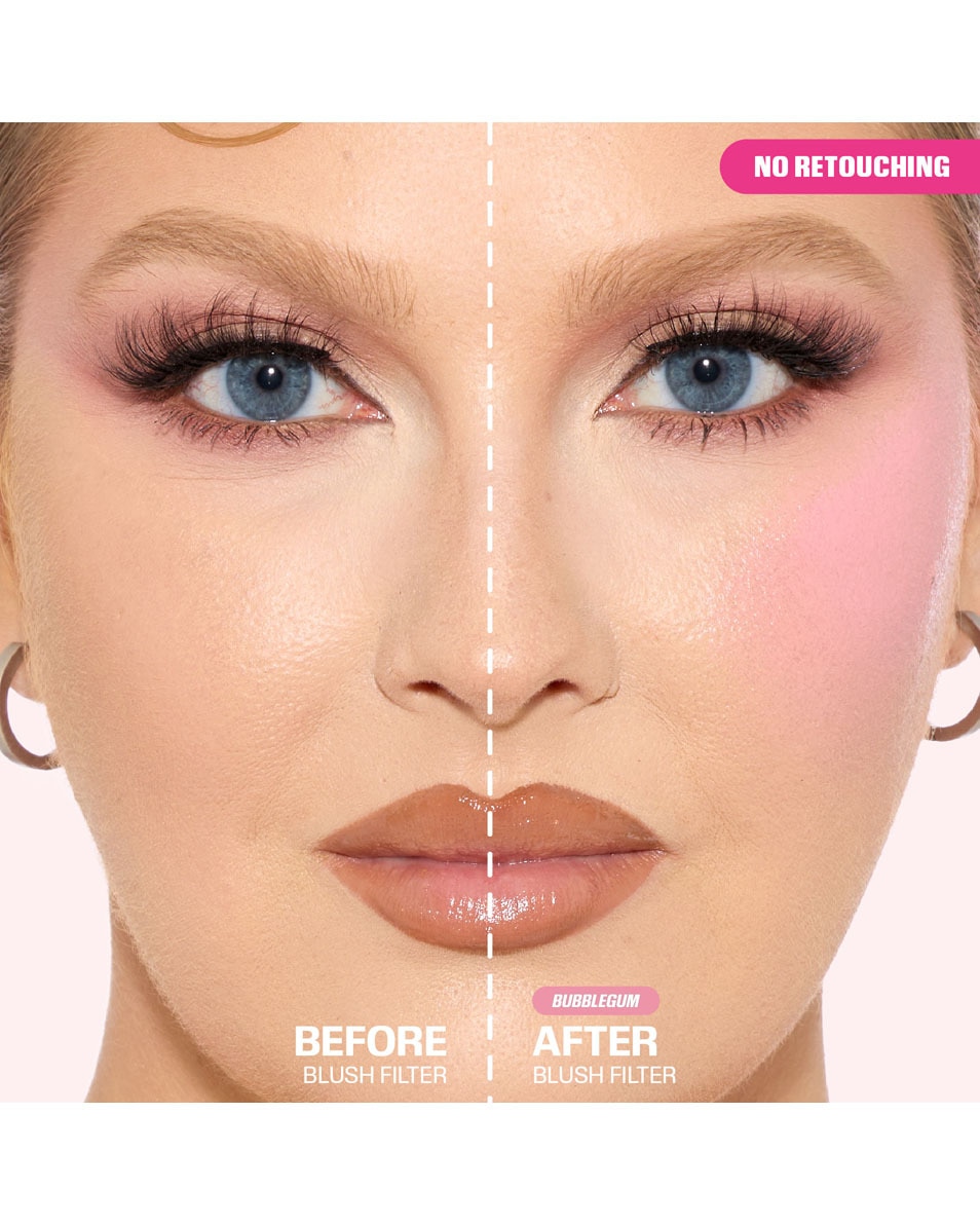 HUDA BEAUTY BLUSH FILTER LIQUID BLUSH SUNSET LYCHEE 3