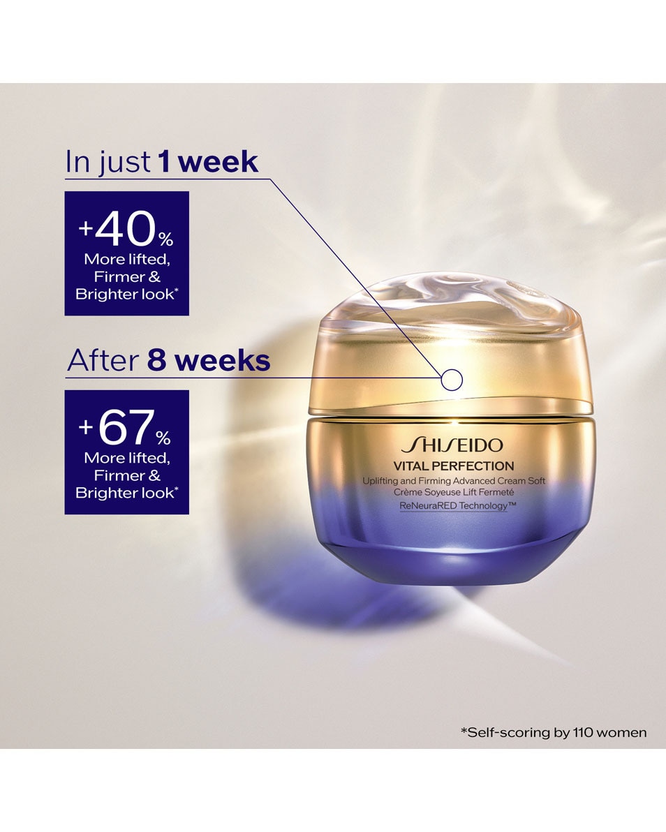 SHISEIDO Vital Perfection Uplifting and Firming Advanced Cream Soft 50 ML 3