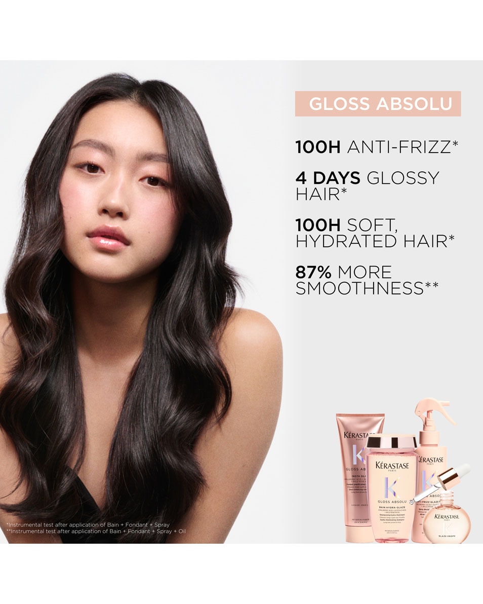KÉRASTASE Gloss Absolu Insta Glaze Conditioner voor lang, pluizig haar 250 ML 3