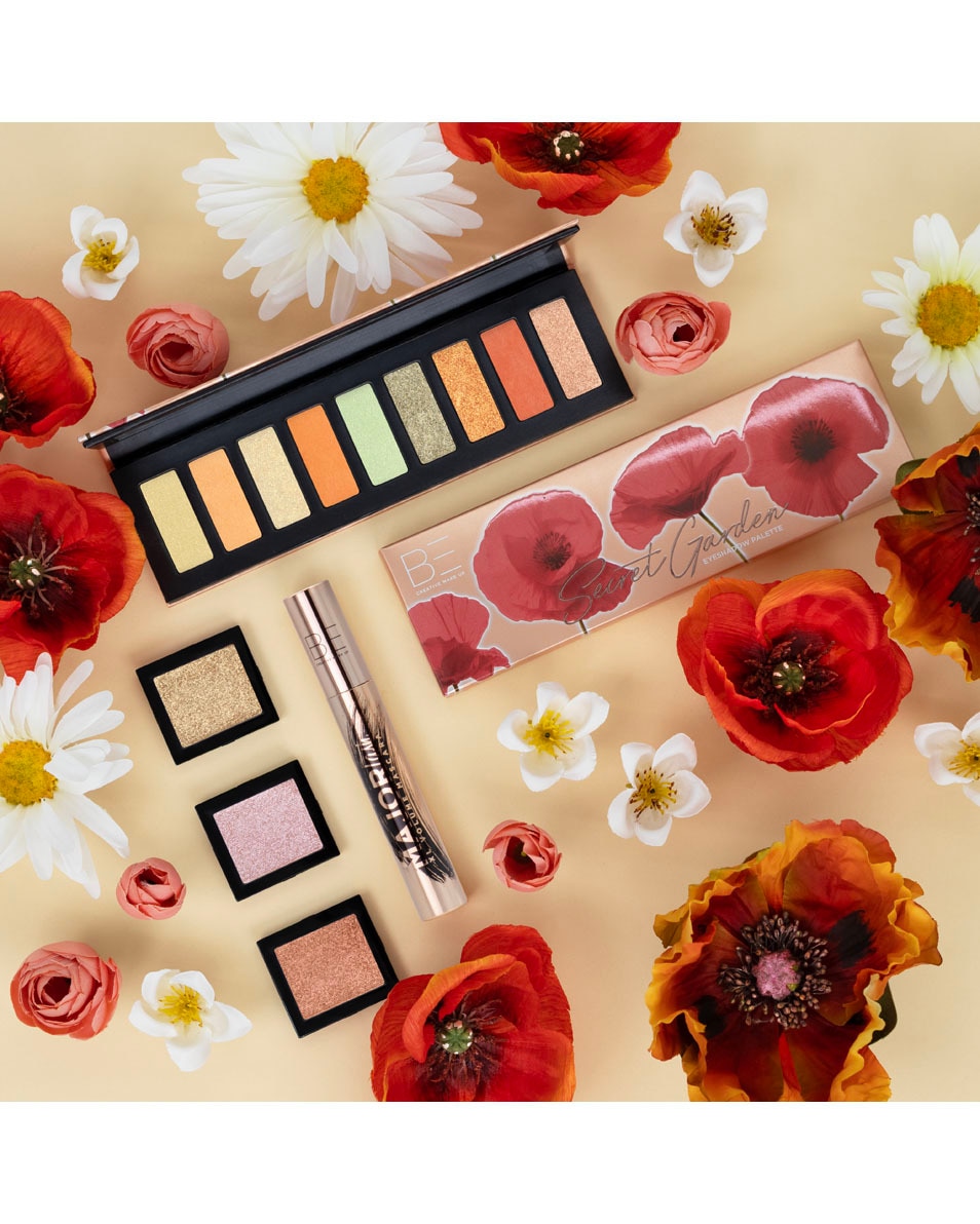 BE Creative Make Up SECRET GARDEN COLLECTIE Oogschaduw 002 RUBY WHISPER 3