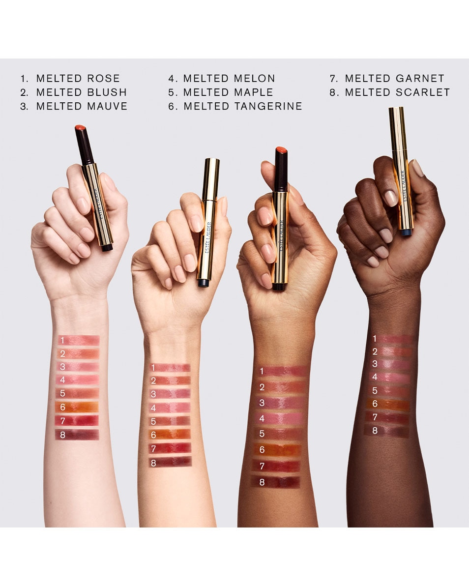 ESTÉE LAUDER Pure Color Melt on Glosstick 128 MELTED BLUSH 3