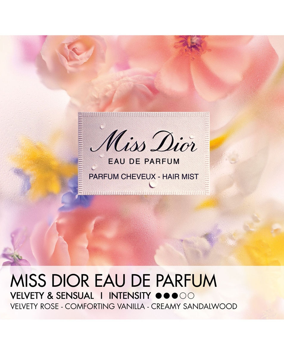 DIOR Miss Dior Eau de Parfum Hair Mist Haarmist - bloemige en houtige noten 30 ML 3