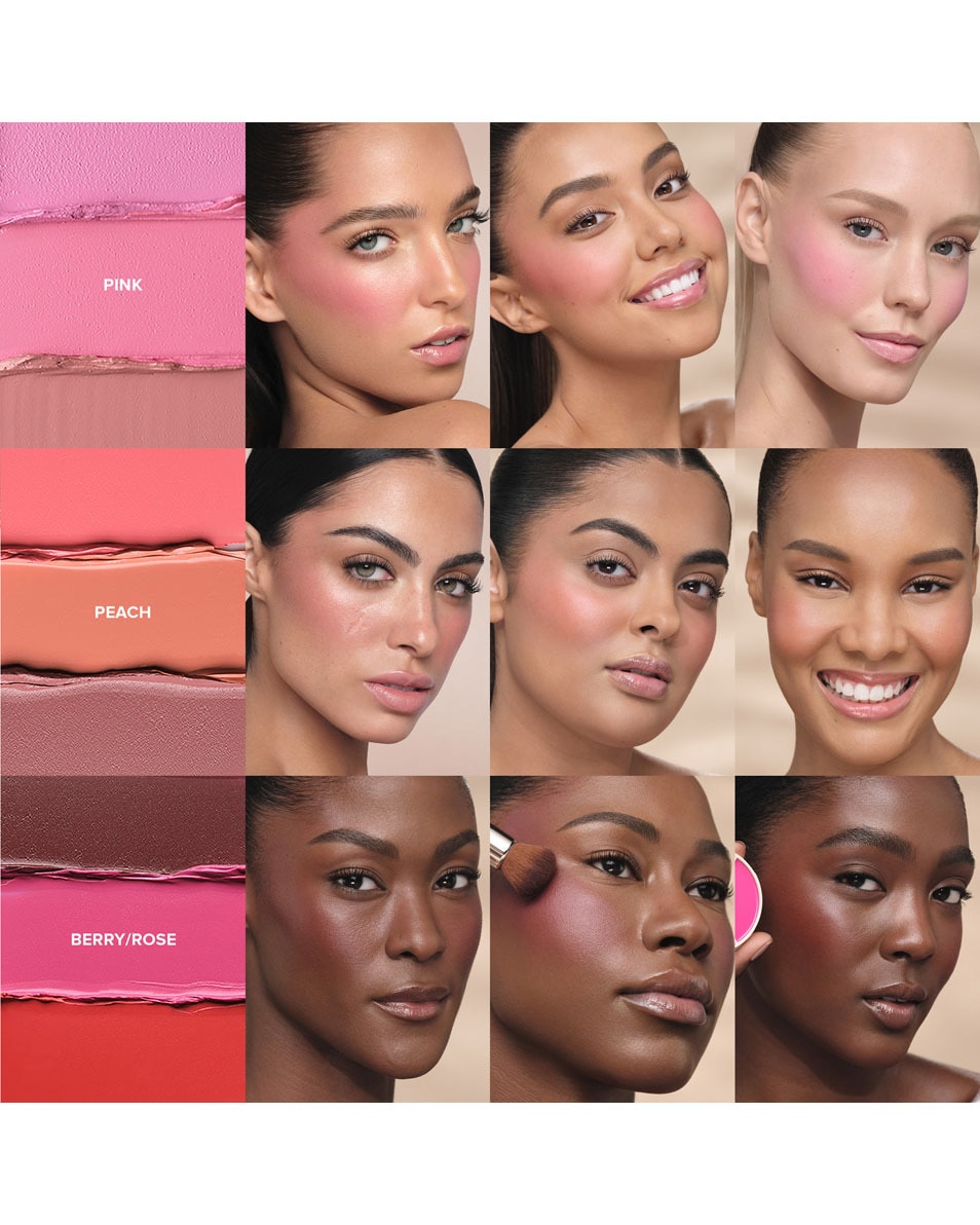 ANASTASIA BEVERLY HILLS Magic Touch Blush Trio Cream Blush Pink Trio 3