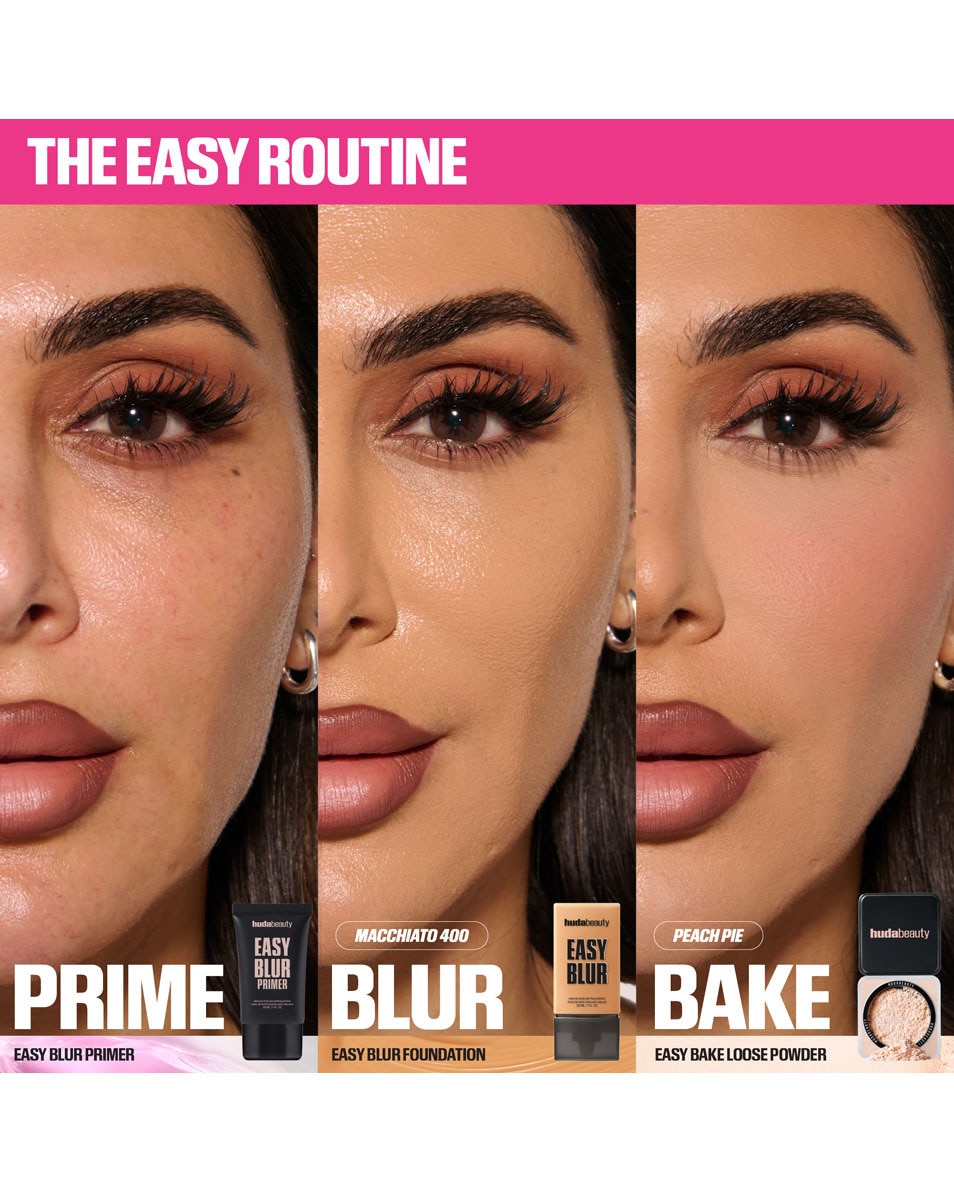 HUDA BEAUTY BABY BAKE MINI EASY BAKE LOOSE POWDER CHERRY BLOSSOM CAKE