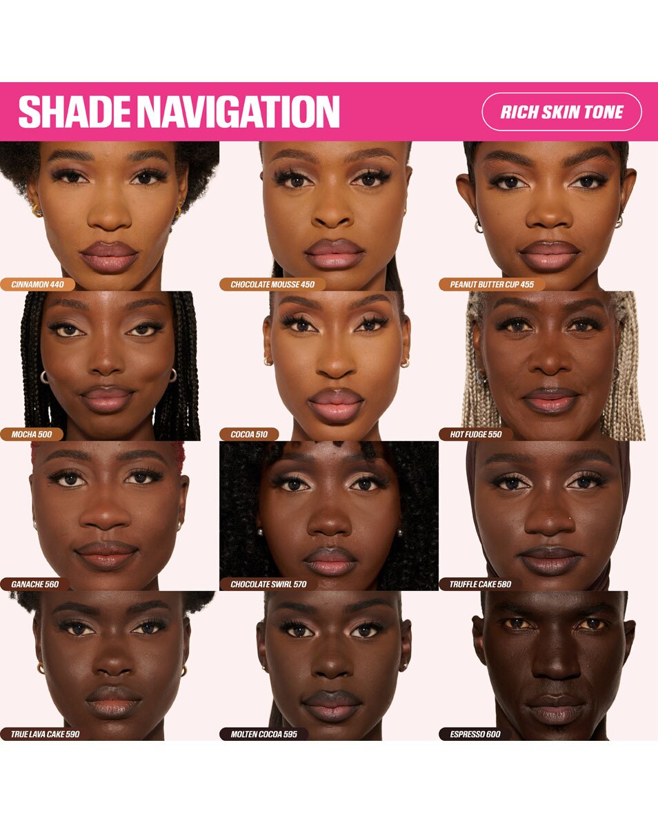 HUDA BEAUTY EASY BLUR NATURAL AIRBRUSH FOUNDATION 595 NEUTRAL - Molten Cocoa 3