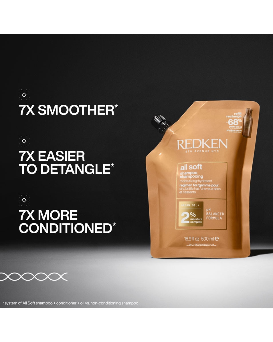 Shampoo refill - voor droog en broos haar