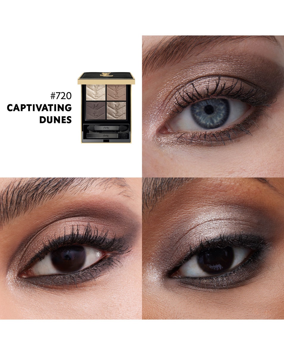 YVES SAINT LAURENT Couture Mini Clutch Oogschaduwpalet Captivating Dunes 3