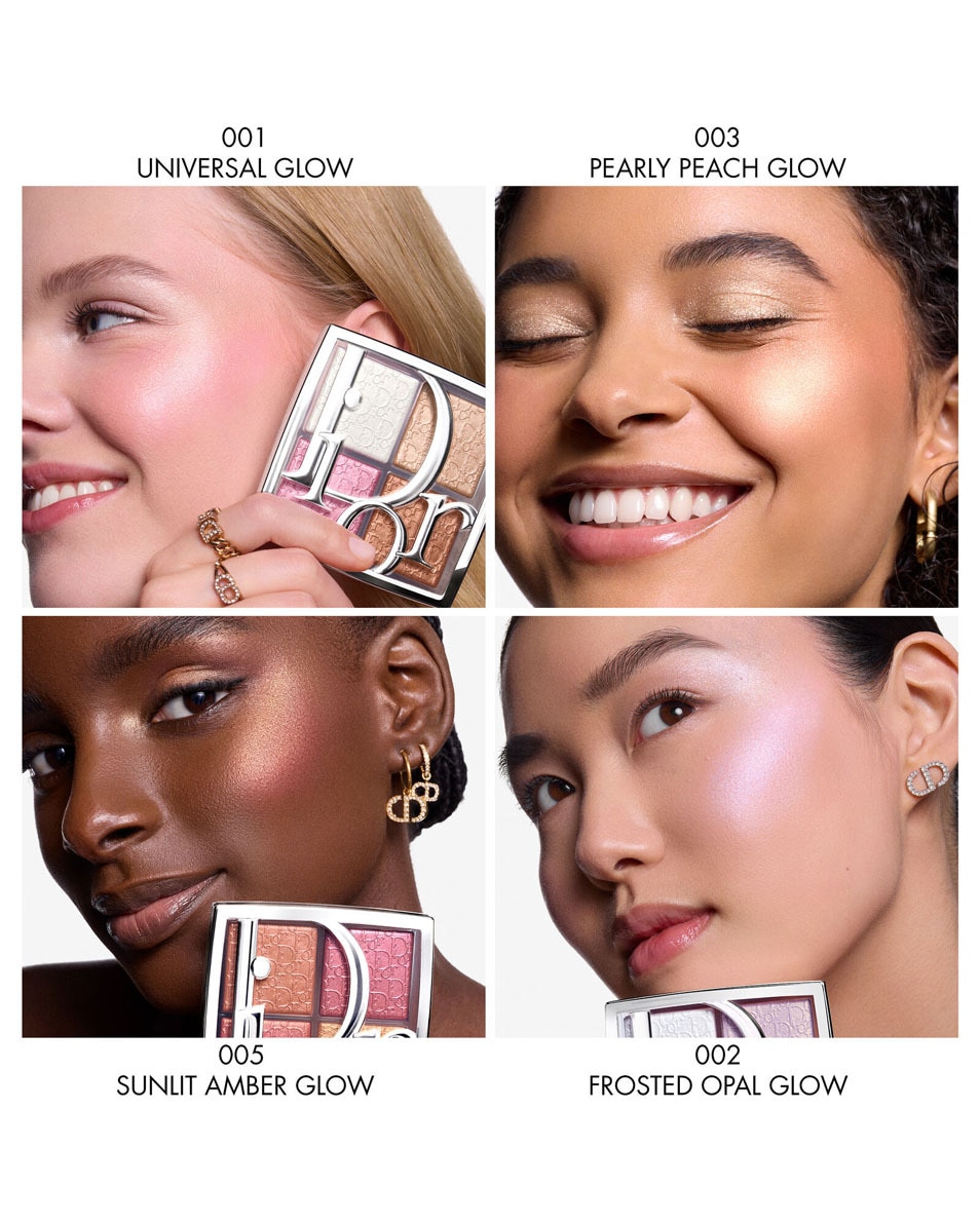 DIOR BACKSTAGE Dior Backstage Glow Maximizer Palette Multifunctioneel highlighter & blush palet 005 Sunlit Amber Glow 3