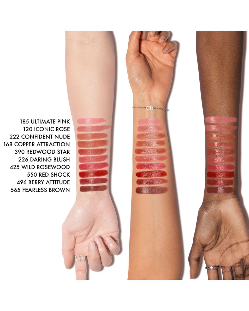 DIOR Rouge Dior On Stage - Ultra Longwear Shine Lipstick Ultra langhoudende lippenstift met glanzende finish 390 Redwood Star 3