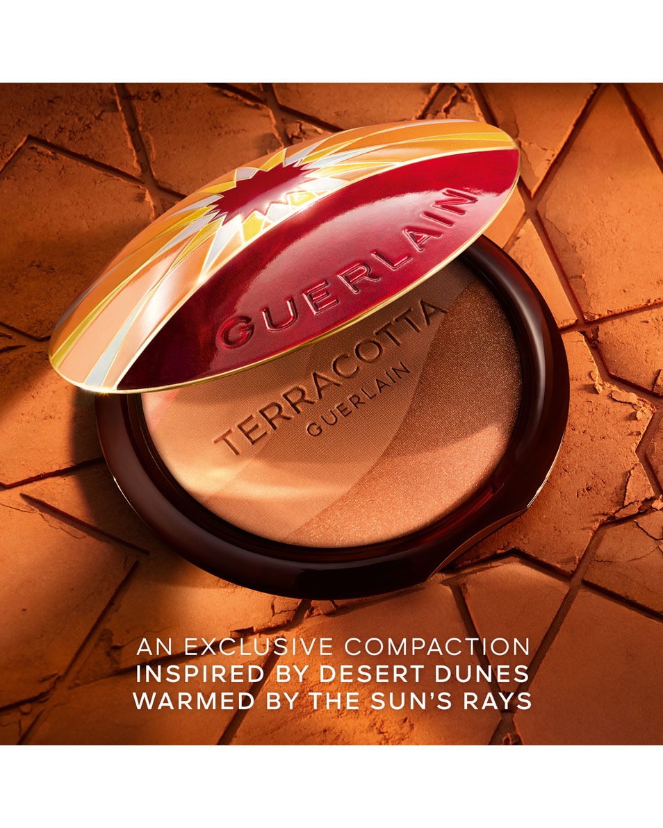 GUERLAIN TERRACOTTA Golden Dunes Het poeder met zonnige tinten voor een natuurlijke, gezonde gloed Limited edition Moyen Doré 3