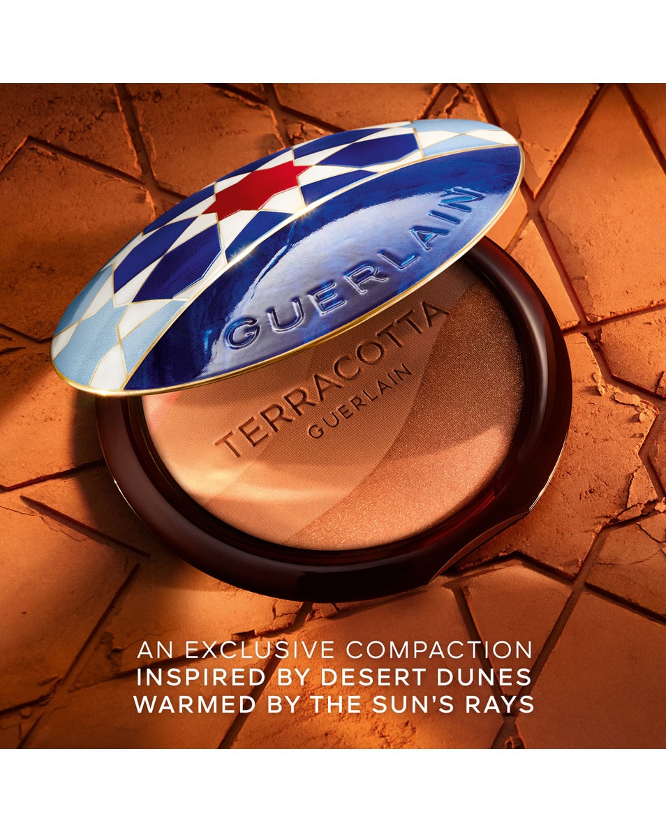 GUERLAIN TERRACOTTA Golden Dunes Het poeder met zonnige tinten voor een natuurlijke, gezonde gloed Limited edition Moyen Doré 3