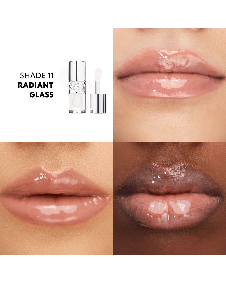 YVES SAINT LAURENT YSL Loveshine Gloss Plumping lip oil gloss - Hydraterende Lipolie 11 Radiant Glass 2
