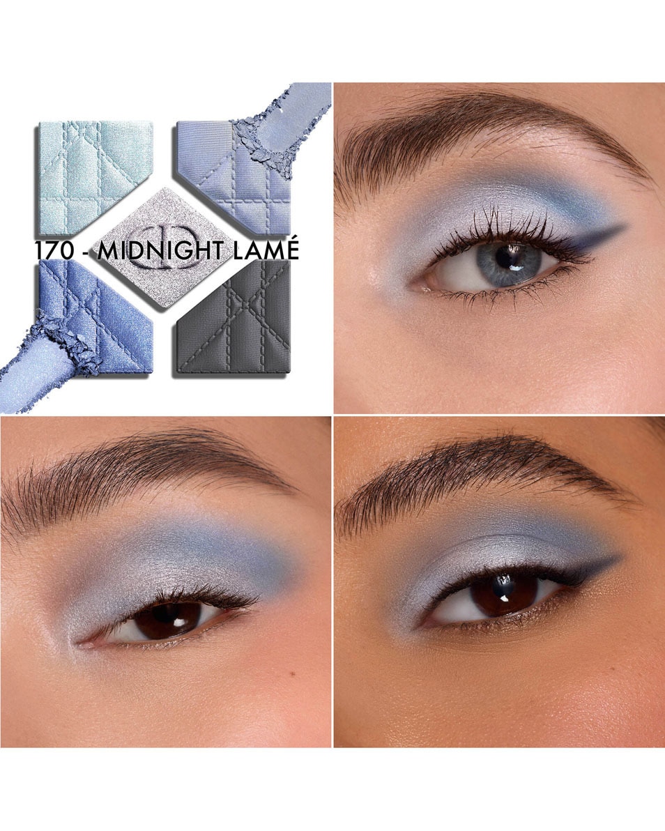 DIOR Diorshow 5 Couleurs – Limited Edition Eyeshadow Palette Oogpalet - 5 oogschaduwkleuren 170 Midnight Lamé - Limited Edition