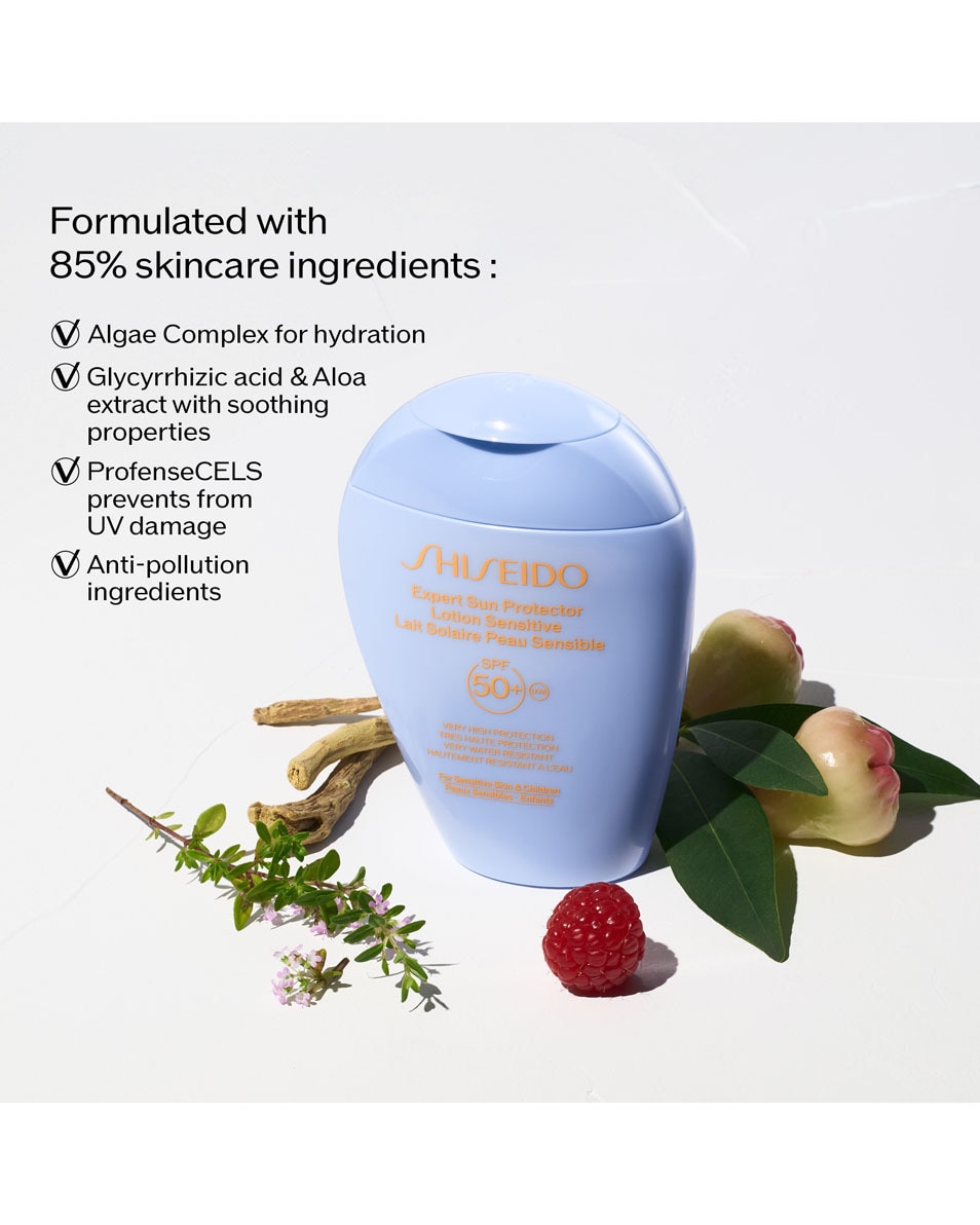 SHISEIDO Expert Sun Protector Lotion Sensitive SPF50+ 150 ML 3