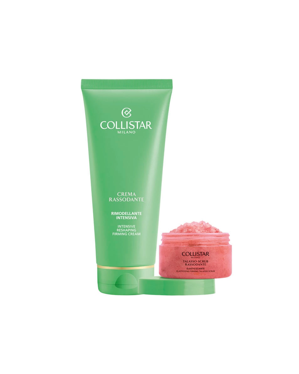 COLLISTAR Firming Discovery Set 2026 Body - Intensive Reshaping Firming Cream 200ml+ Elasticizing Firming Talasso-Scrub 150g 2 ST