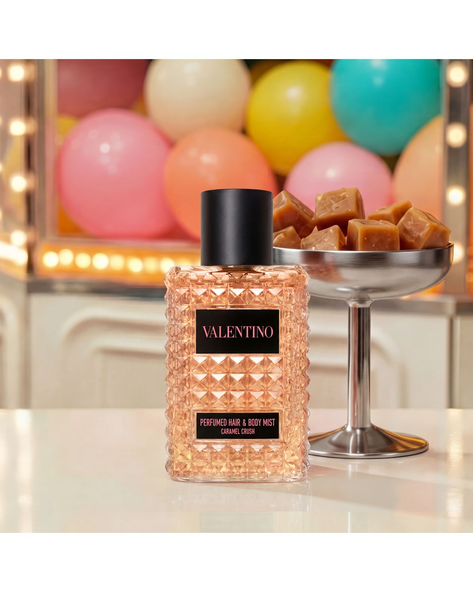 VALENTINO Born in Roma Caramel Crush Hair & Body Mist – Bloemig amber parfum voor dames 3