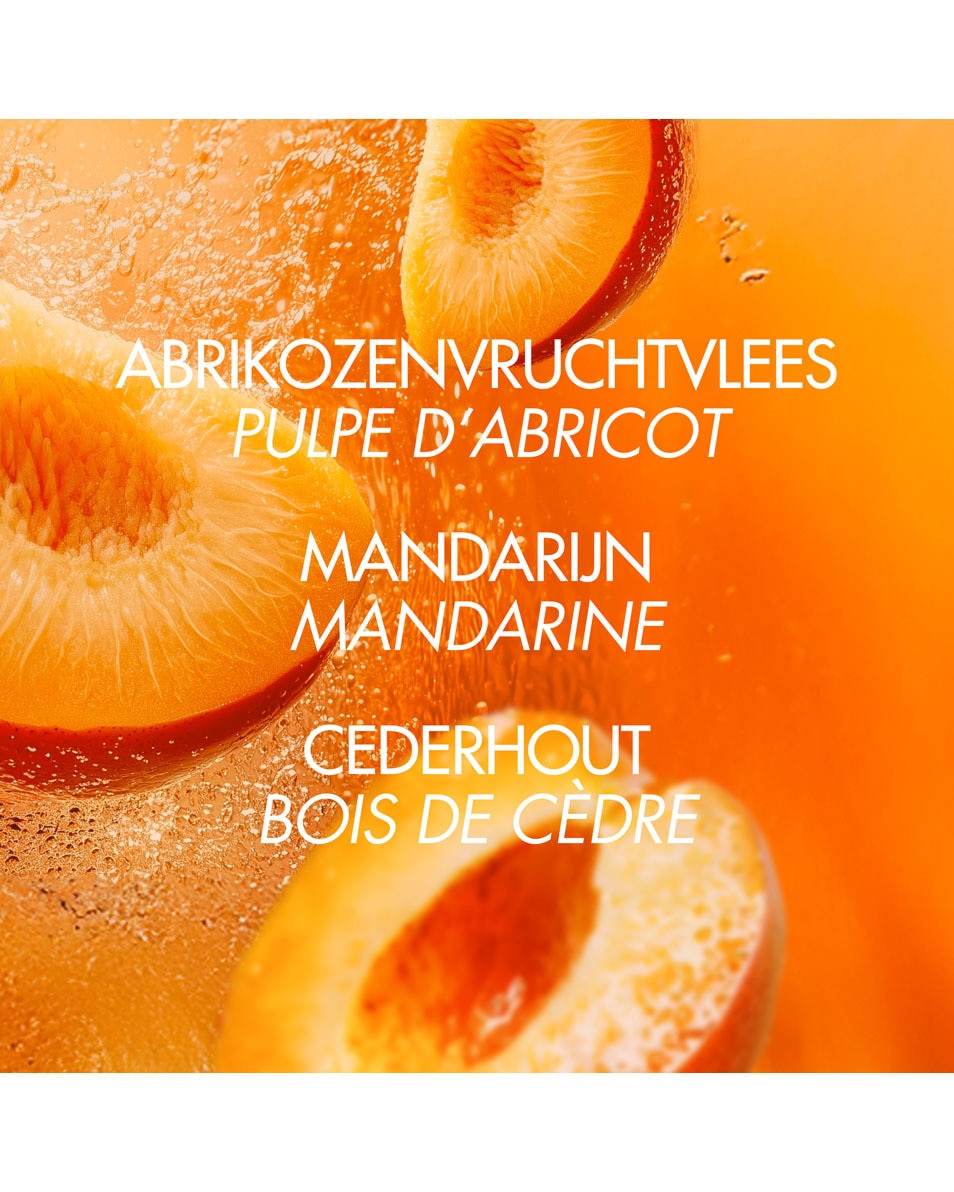 BIOTHERM Eau Vitaminée Énergie Abricot Verfrissende Body Mist – Noten Van Abrikoos, Mandarijn & Cederhout 100 ML 3