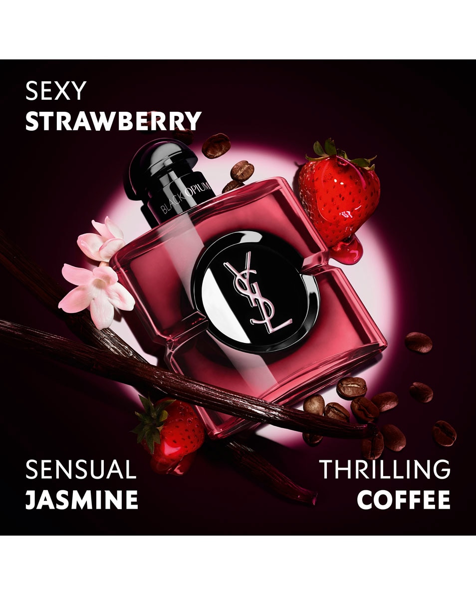 YVES SAINT LAURENT Black Opium Pink Glaze Eau De Parfum - Amberachtig Fruitig Parfum Voor Dames 90 ML 3
