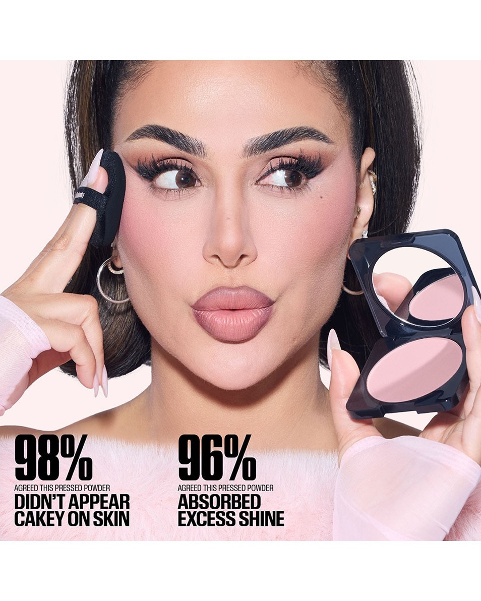 HUDA BEAUTY EASY BAKE PRESSED POWDER UBE BIRTHDAY CAKE 3