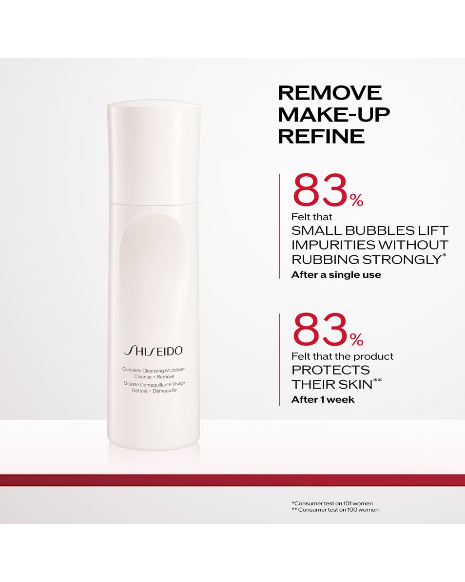 SHISEIDO Daily Essentials Complete Cleansing Microfoam 180 ML 3