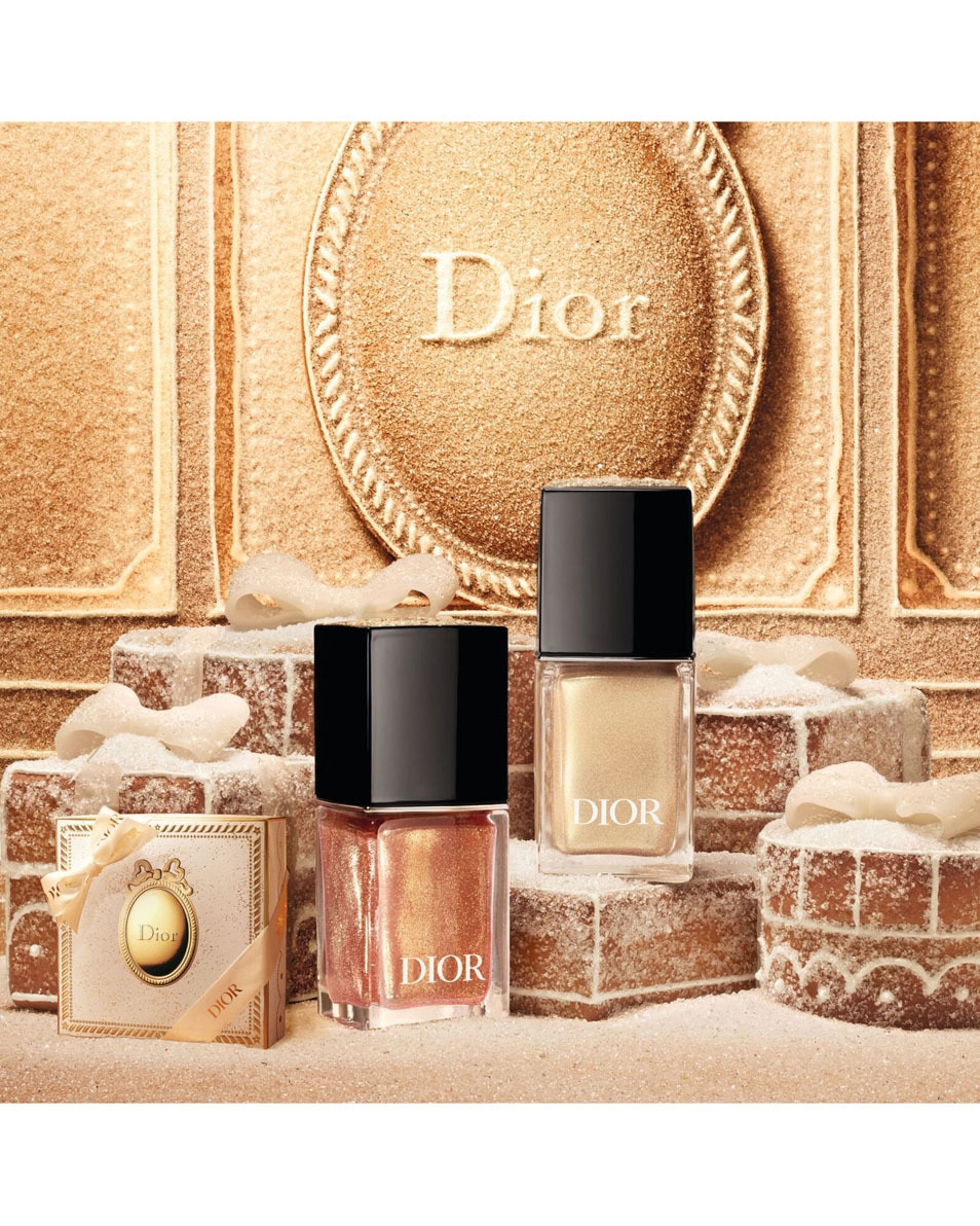 DIOR Dior Vernis Nagellak met gel effect 713 Frosted Gold - Limited Edition 3