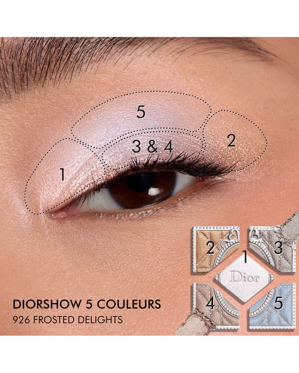 DIOR Diorshow 5 Couleurs - Limited Edition Oogschaduwpalette 5 oogschaduws 926 Frosted Delights 3